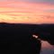 Sunset Kissing the White River Goodnight!