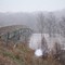 Stumphole Bridge almost flooded over