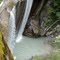 Old dam on Eklutna River