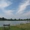 Sitting to look at the water and sky (Sterling State Park)