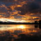 Sunset on Whitefish Lake