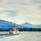Lake Geneva, view towards Mont Blanc