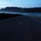 Fargher Lake moonlit fog