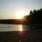 sunset at the beach