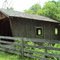 Covered bridge at the reconstructed Bardstown Village at Bardstown, Kentucky 07/03/2011