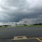Ominous Looking Clouds at the Airport
