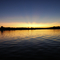 SUNSET ON LAKE MECOSTA