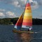 Sailing on Blue Lake