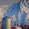 Pioneer Peak and Red Barn