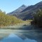 Eklutna River view from bridge.