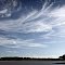 Beautiful Sky Over a Pond