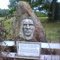 Red Eagle carved into stone - Dadeville, alabama