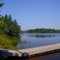 Dunham Reservoir dock and small paddle launch