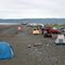 Camping on Homer Spit - Homer, AK