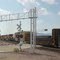 BNSF crosses Route 66 at Ludlow - once it was a railroad town. Trains roar on thru and don't slow down. You read this, and now you know.