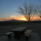 sunset in Ludlow