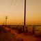 a street in the outskirts of Delano, CA
