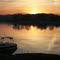 Sunset over Lake Camanche