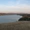 Lake Pardee's south arm and dam, from Observation Point on the Pardee Dam Rd.- Ione, CA