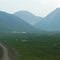 2010-06-30 Dalton Hwy, looking NE. Highway Maintenance station for Atigun pass.