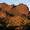 The Whipple Mountains. Late afternoon