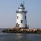 Connecticut  River  Saybrook break water light