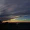 panoramic of erie looking clouds over LeHeup hill, south of Dade City Fla (1-14-2012)