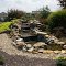 waterfall in a garden