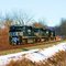 Norfolk Southern westbound at County Line Road - Otis, Indiana - Feb 2010