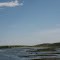 the great Platte River, looking downriver from I-80. Nebraska