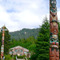 Saxman Native Totem Village, the world's largest collection of authentic totem poles.