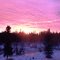 Sunrise over Crooked  Creek Kasilof Alaska