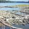 Old lock ruins on the Wabash River