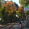 Brookline Hills station on a fine October day