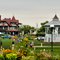 Across The Main  Square at Oak Bluffs, Martha's Vineyard