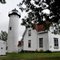 A Land View of the Full West Chop Light