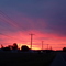 Red sky