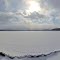 Whitefish Lake frozen over