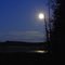 A moon lit evening