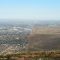 Standing on the Mexican/USA Border, Looking West along Border Towards Tijuana (San Ysidro Mountains)