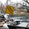 Damage in Waveland after Katrina