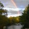 Rainbow over the Hiawassee River