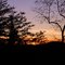 Winter sunset in North Carolina
