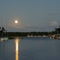 Moon over Weesuk Creek, East Quoque, Long Island