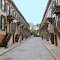 USA, le plus vieux quartier de Harlem avec les maisons en bois de Syvan Terrace