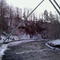 Cayuga Creek,looking south off one lane bridge.