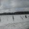 field with snow