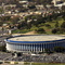 aerial view Los Angeles - The Great Western Forum