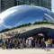 Polished Steel Bean in Chicago USA