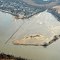 Mud flats in Delaware River